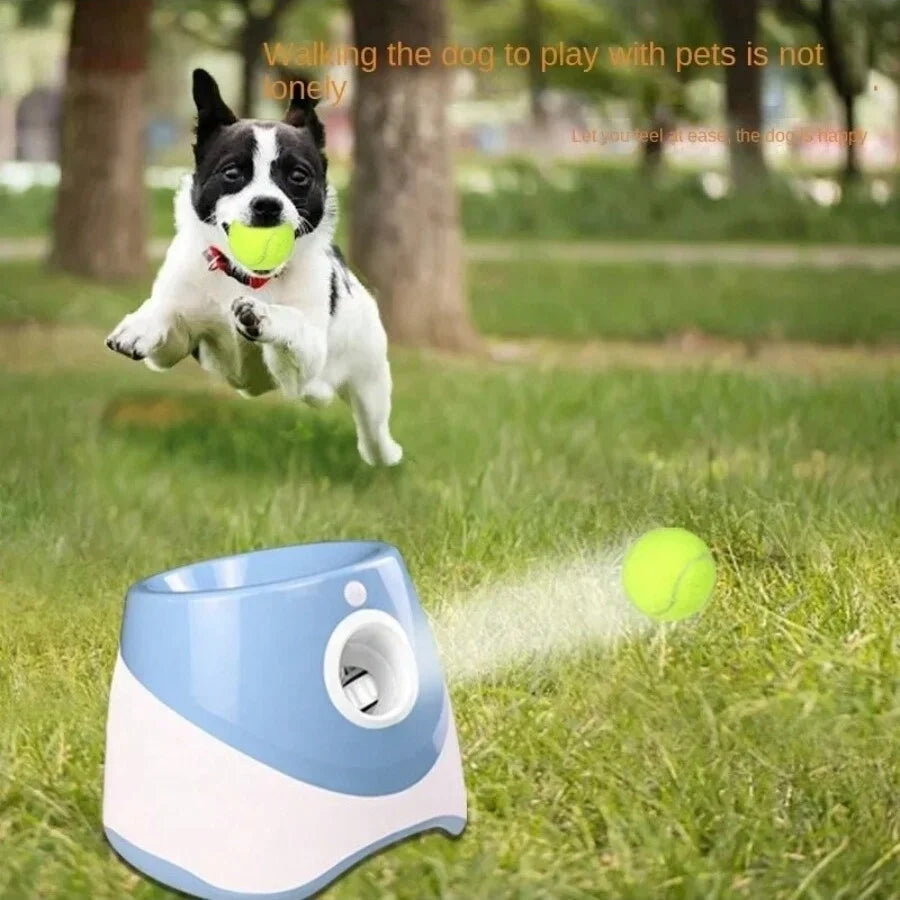 Dog Launcher Automatic Dogs Chase Toy Tennis