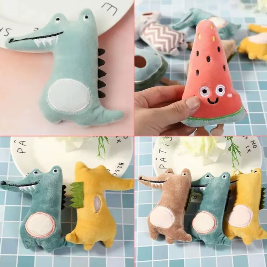 Pet Toys Cartoon Cute Bite Resistant Plush Toy 