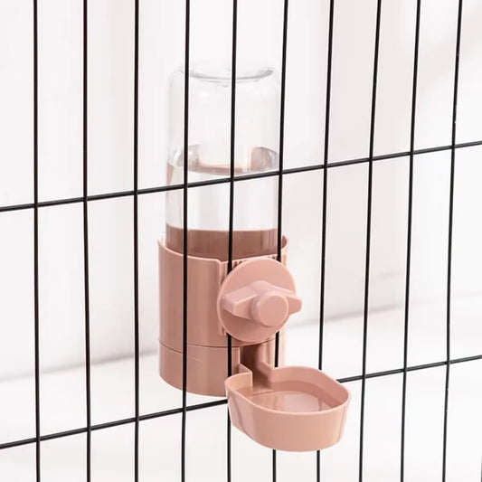 Pet Food Hanging Bowl for Cage Hanging Pet Cage Automatic Feeder for Small Medium Animals Cats Dogs Drinking Fountain Feeder