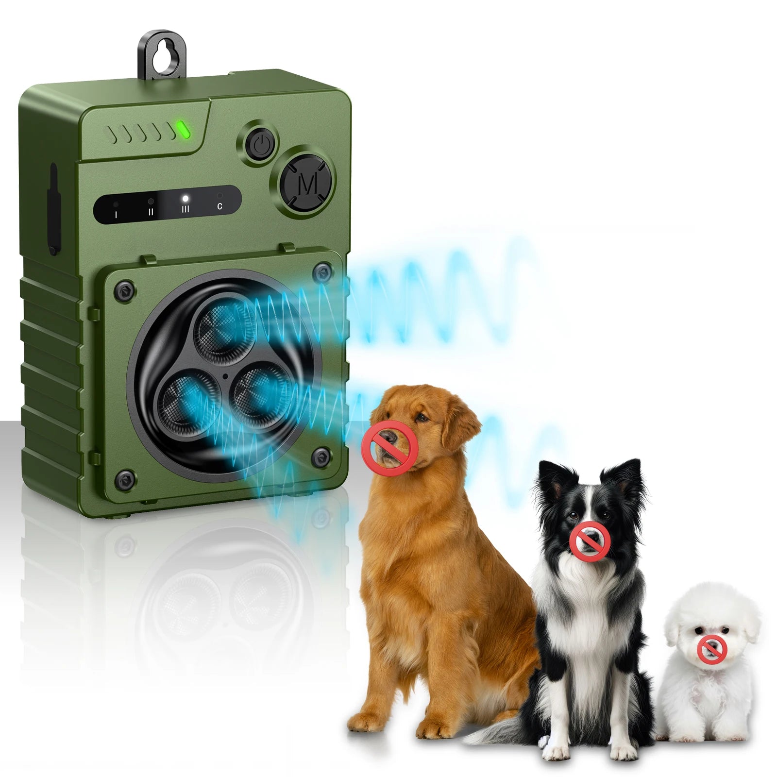 Automatic Ultrasonic Dog anti Bark Device Rechargeable