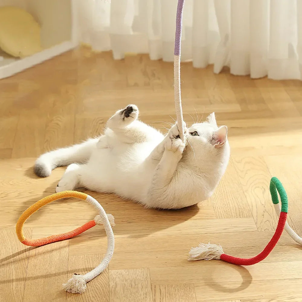 Cat Toys Interactive Molar Cotton Rope Toys 