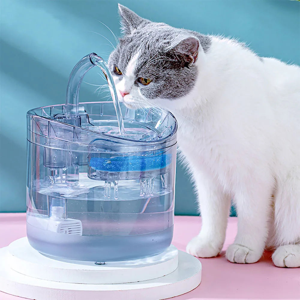 Cat Water Feeder Automation Sensor Faucet Fountain 