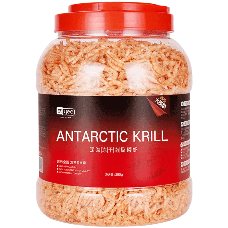 Pet Food Fish Tank Kio Arowana Feed Freeze-Dried Shrimp 