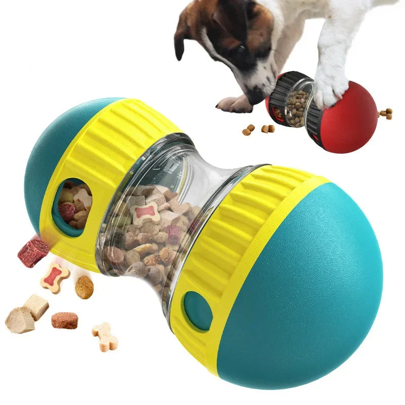 Dog Funnel Ball Toys Slow Food Adjustable 