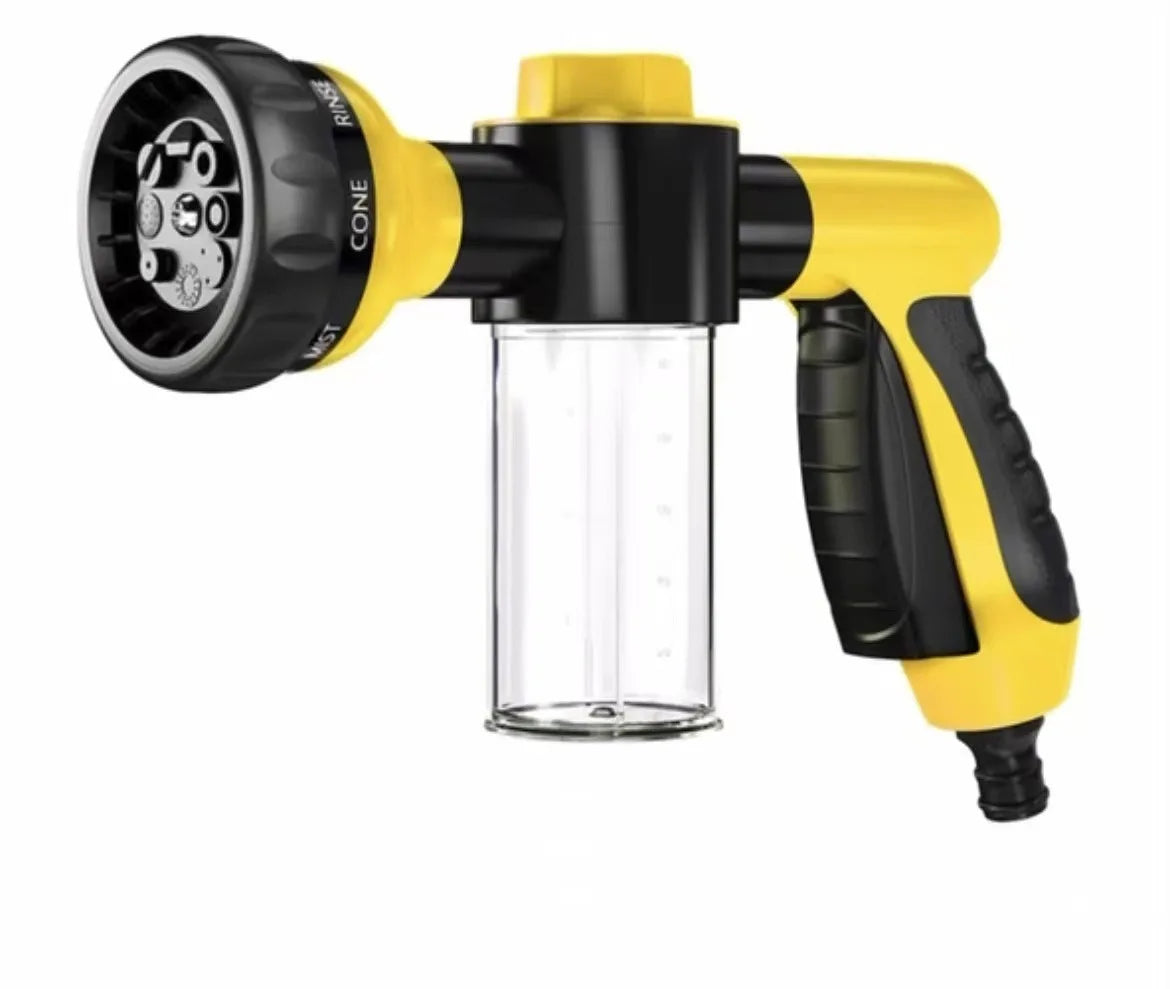 High-Pressure Sprayer Nozzle Hose Dog Shower Gun 3 Mode Adjustable 