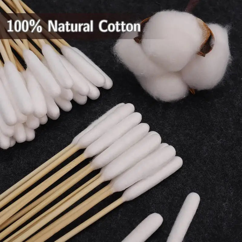 100Pcs Pet Dog Ear Cleaner Cotton Buds 