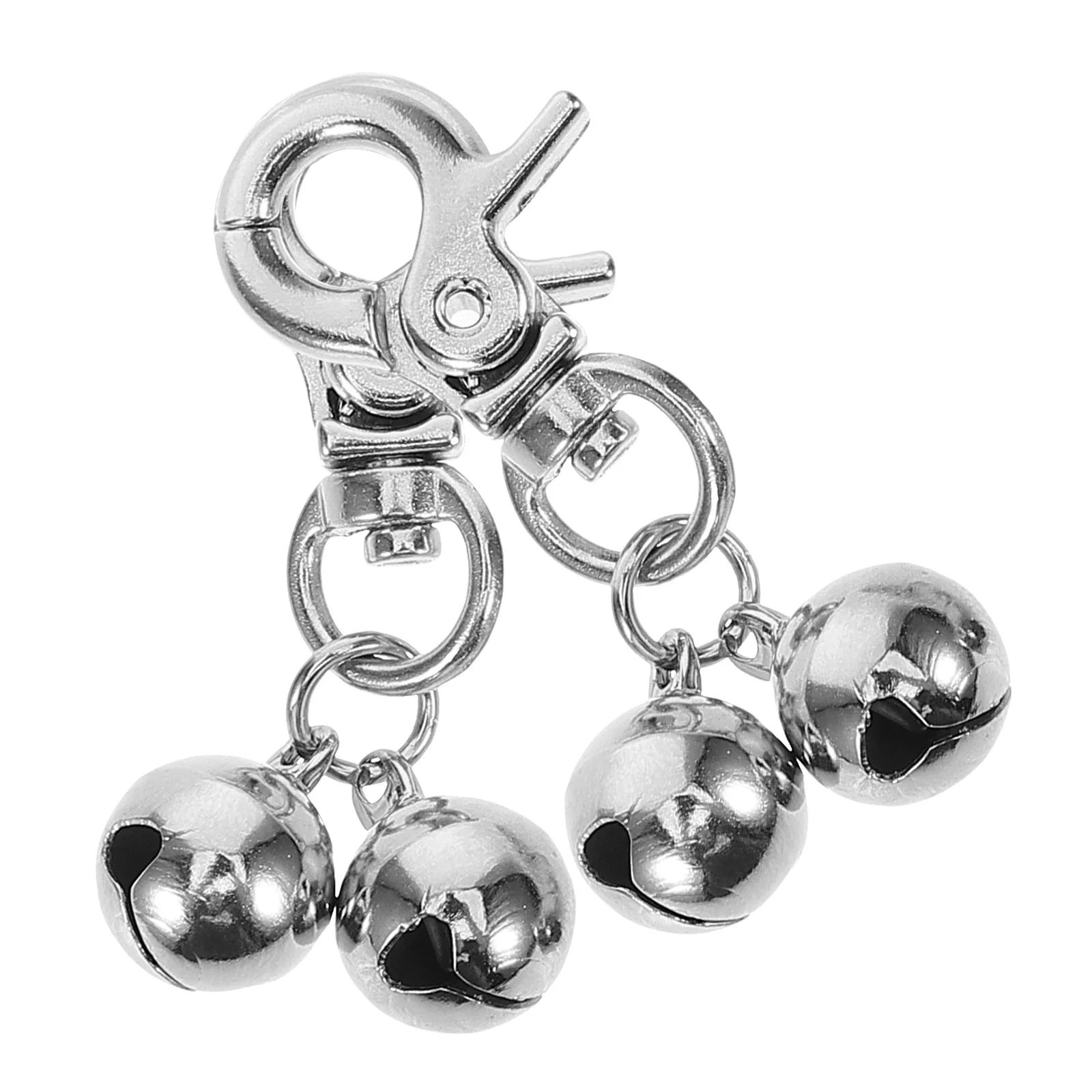 2 Pcs Pet Bells for Dogs Training Jingle Necklace