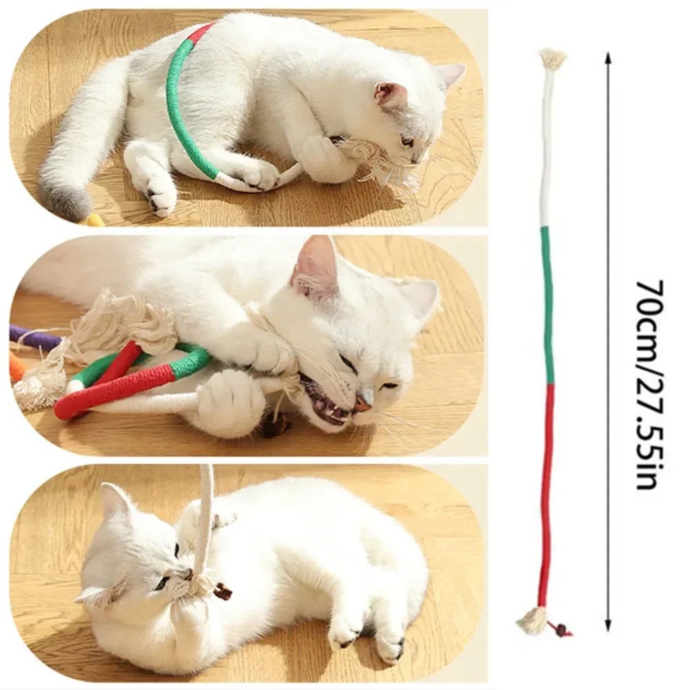 Cat Toys Interactive Molar Cotton Rope Toys 