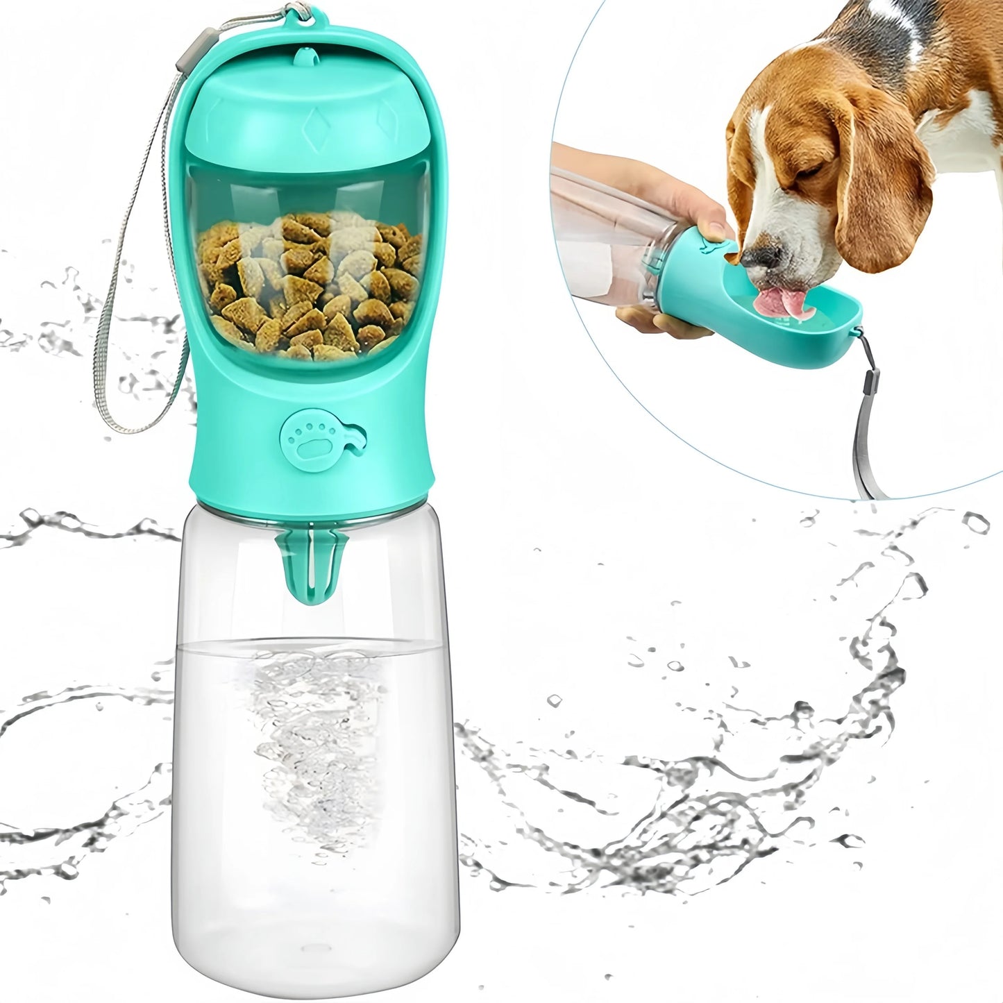 Pets Water Bottle Portable Food Grade Material 