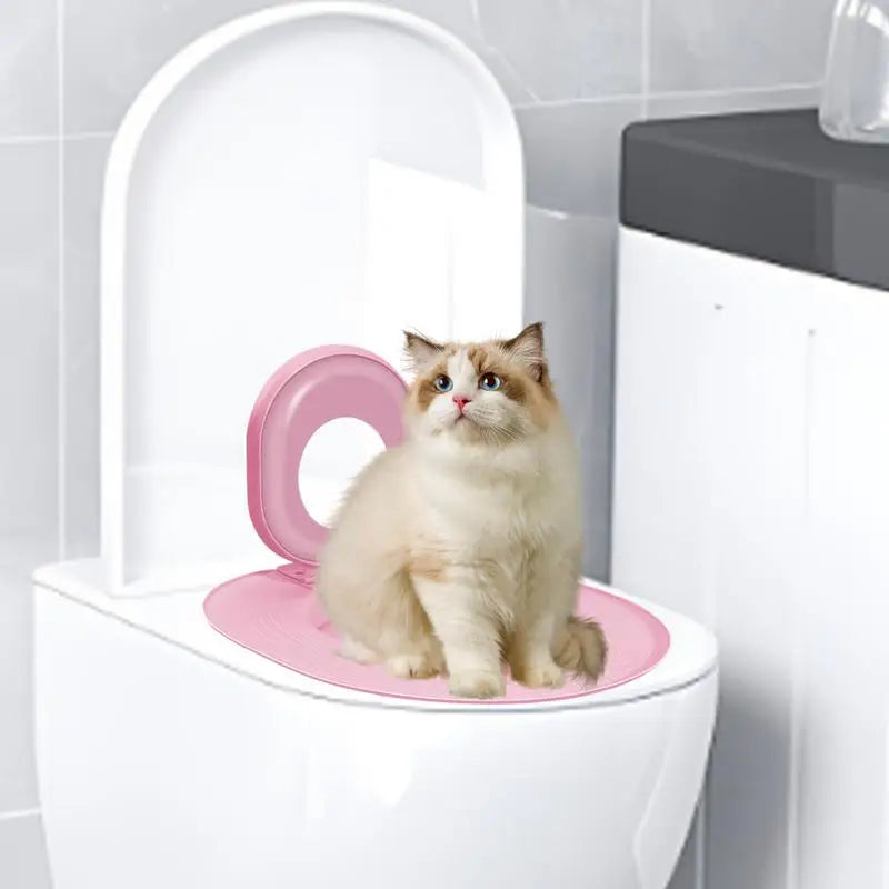 Cat Toilet Training System Cat Litter Box Trainer