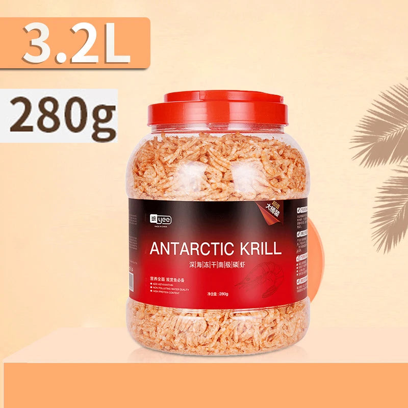 Pet Food Fish Tank Kio Arowana Feed Freeze-Dried Shrimp 