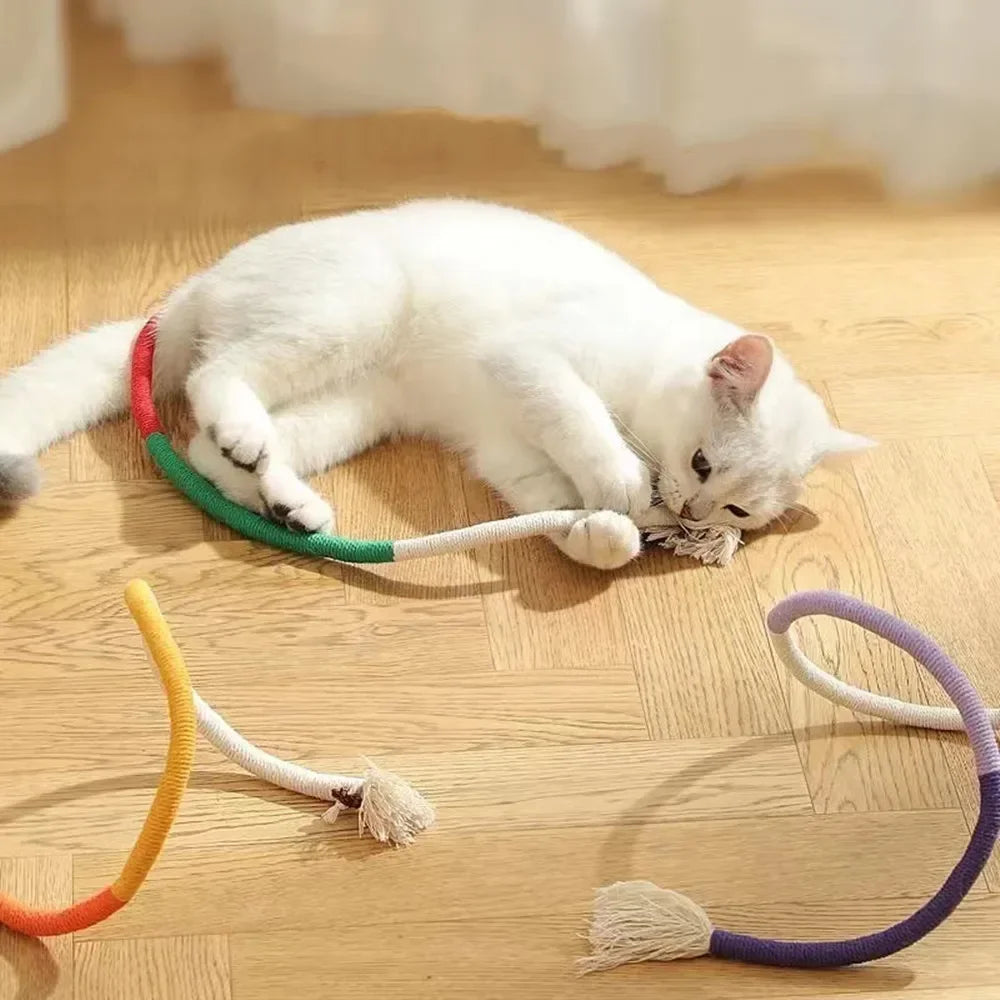 Cat Toys Interactive Molar Cotton Rope Toys 