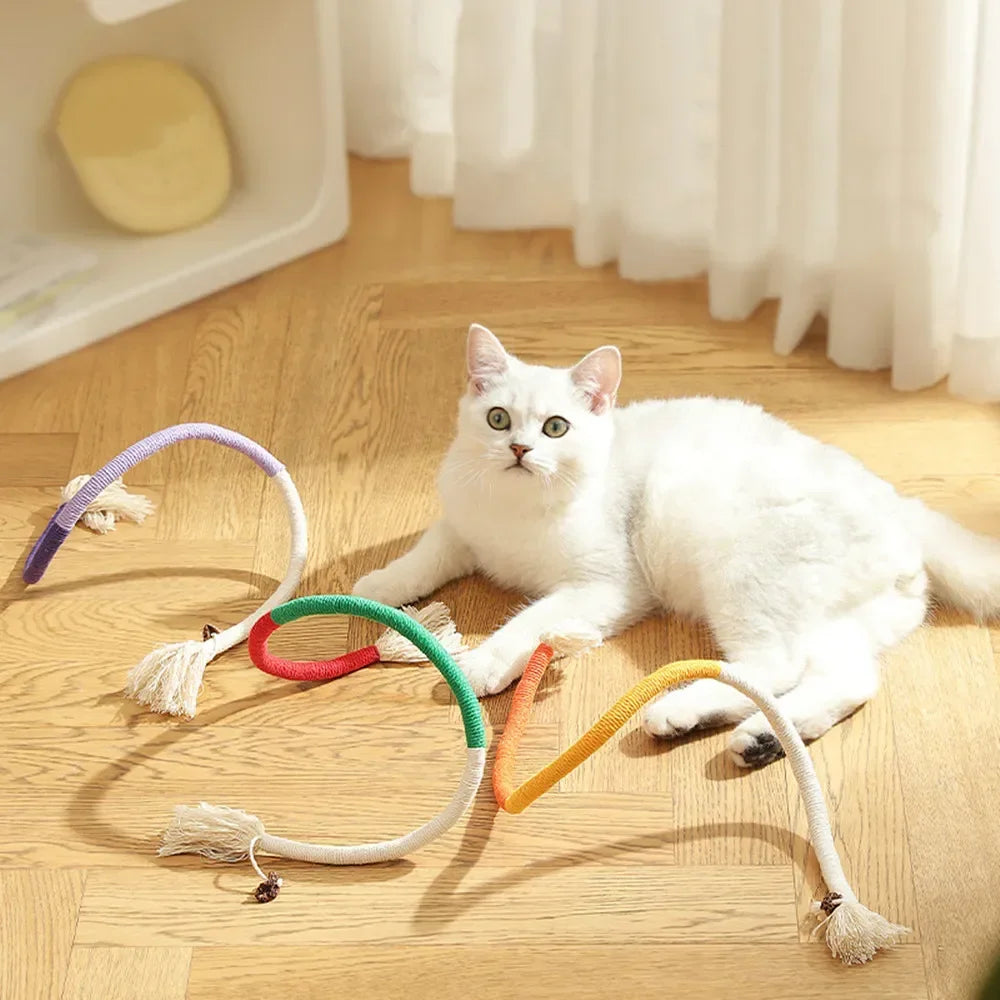 Cat Toys Interactive Molar Cotton Rope Toys 