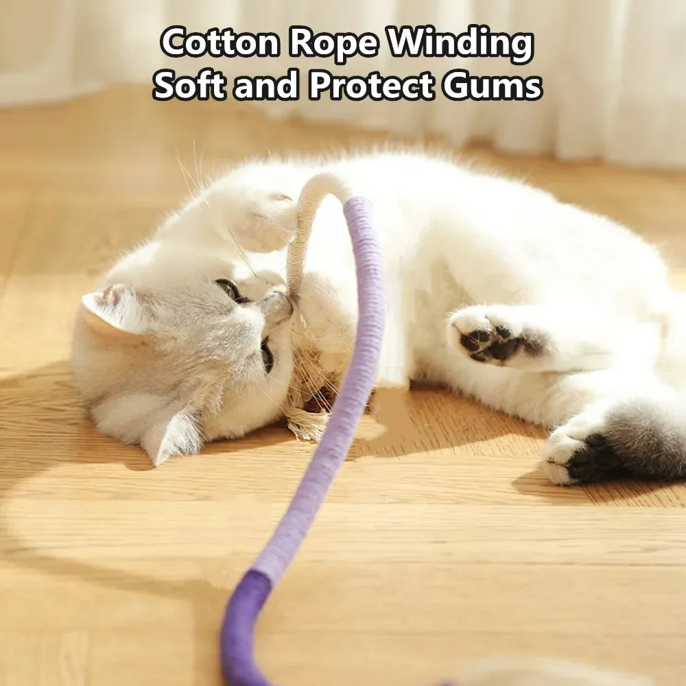 Cat Toys Interactive Molar Cotton Rope Toys 