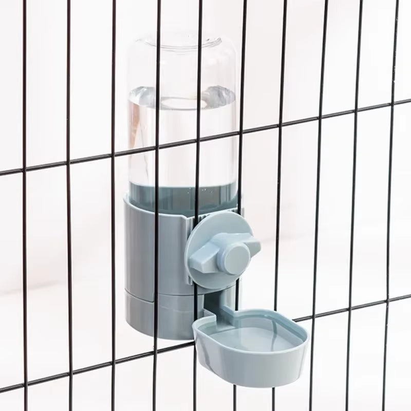 Pet Food Hanging Bowl for Cage Hanging Pet Cage Automatic Feeder for Small Medium Animals Cats Dogs Drinking Fountain Feeder