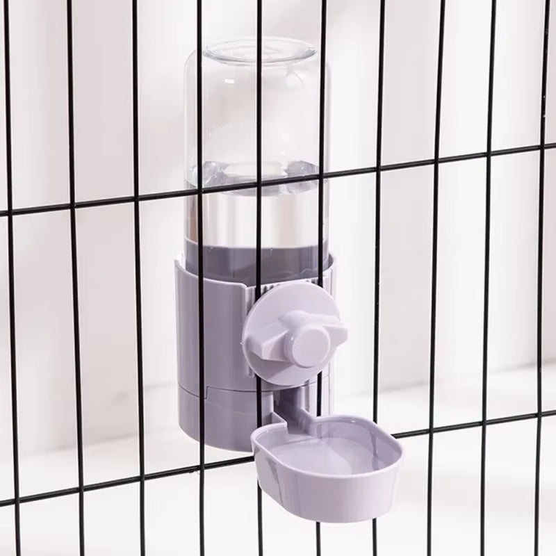 Pet Food Hanging Bowl for Cage Hanging Pet Cage Automatic Feeder for Small Medium Animals Cats Dogs Drinking Fountain Feeder